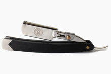 Load image into Gallery viewer, Straight Edge Razor- Black | The Black Bottle Company