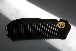 Black Buffalo Horn Comb | The Black Bottle Company