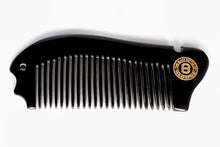Load image into Gallery viewer, Black Buffalo Horn Comb | The Black Bottle Company
